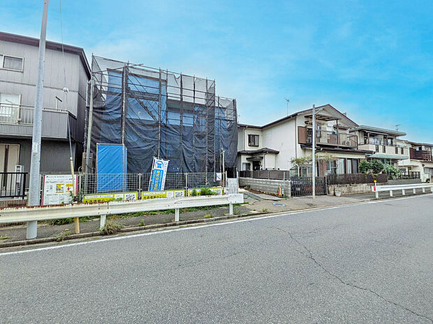 前面道路です。 