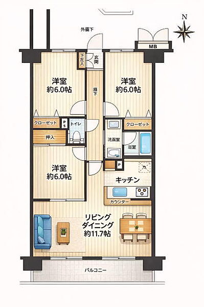 間取り：312001225746