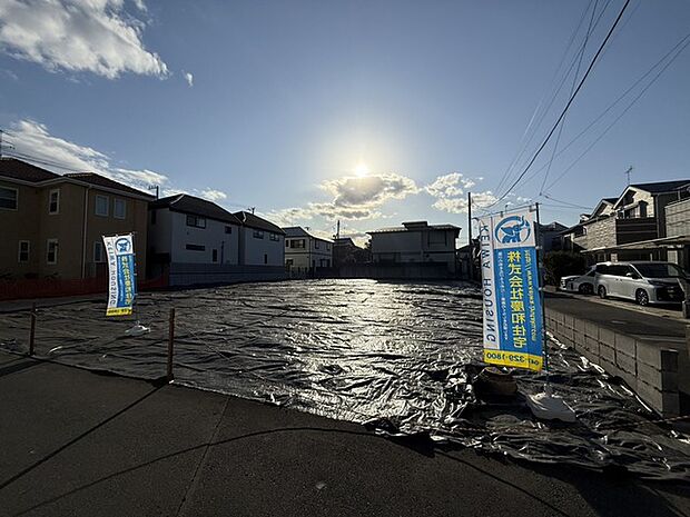 現況更地です！建築条件なしですのでお好きなプランでどうぞ！ 