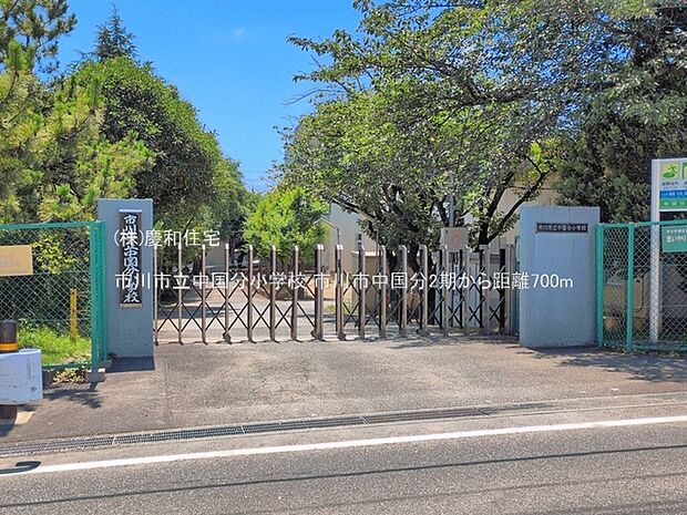 市川市立中国分小学校(700m)