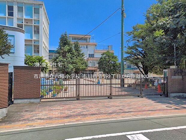 市川市立八幡小学校(920m)