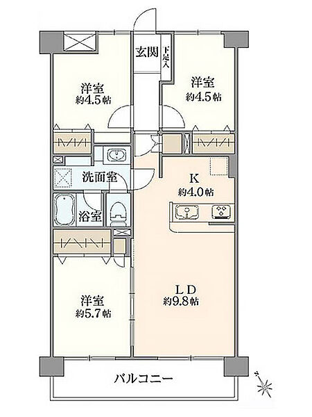 間取り：312001312965