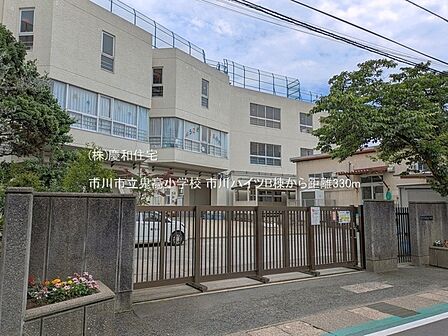 市川市立鬼高小学校(330m)
