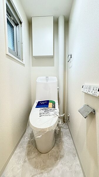 トイレはウォシュレットが標準装備されています！