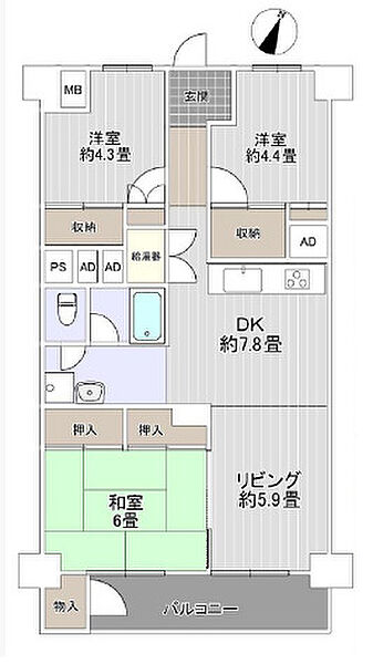 間取り：312001324144