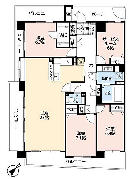 間取り：312001331261