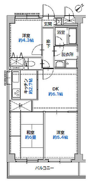 間取り：312001341885
