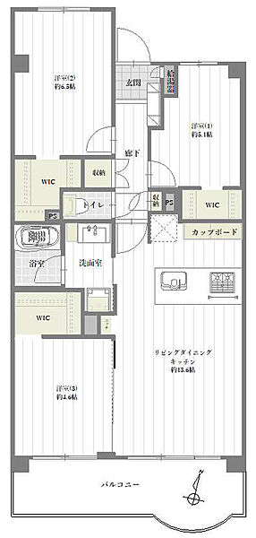 間取り：312001342655