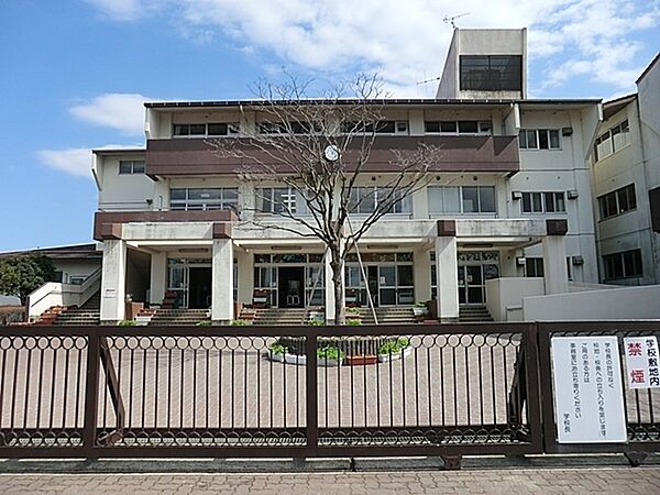 新松戸西小学校546ｍ
