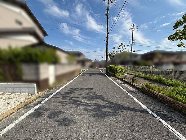 現地（前面道路）