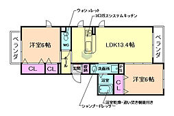 間取図画像 1SLDK