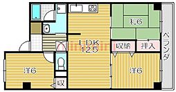 セントポリス 3LDKの間取図画像