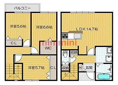 間取り：227103898728