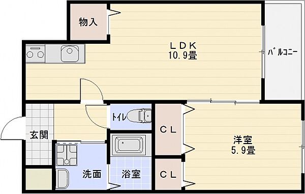 同じ建物の物件間取り写真 - ID:227080960874