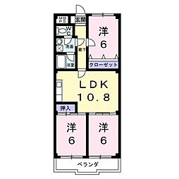 間取図画像 3LDK