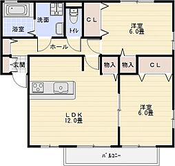 フローレスサクラ 2階/-