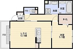 ルミエール東太子 1階/-