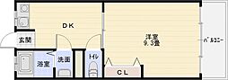 東部マンション 4階/-
