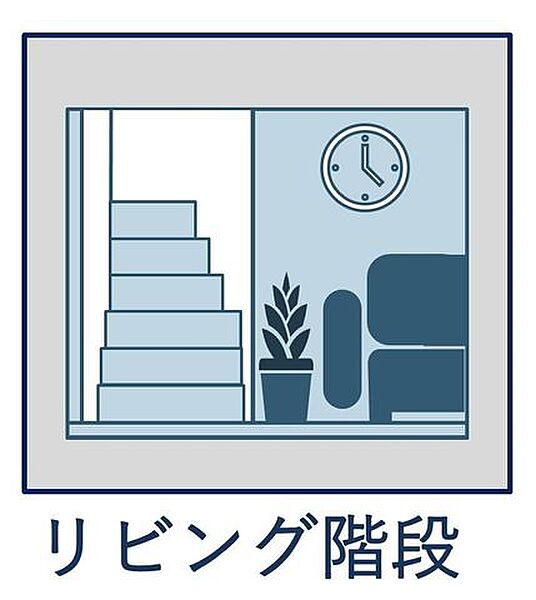 リビングイン階段は家族のコミュニケーションに欠かせないひとつです。