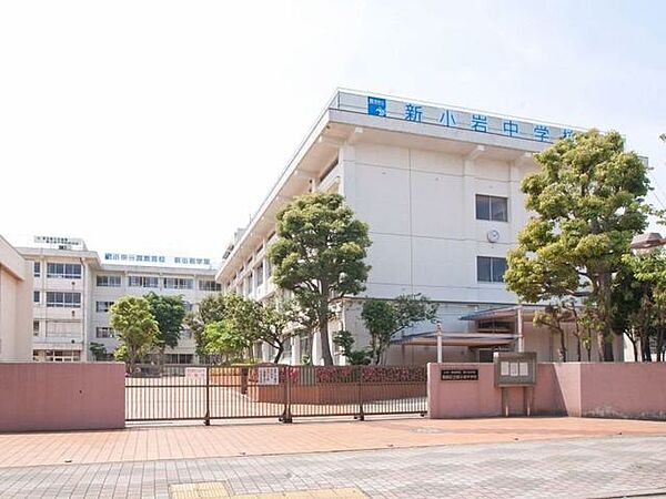 葛飾区立新小岩中学校 徒歩10分。 770m