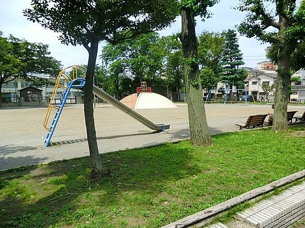 扇橋公園 徒歩7分。 560m
