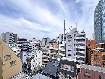 【バルコニーからの眺望】