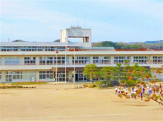 船岡小学校　約800ｍ