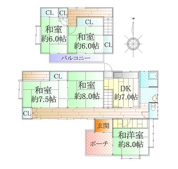 detached 宮城県宮城郡松島町松島字愛宕裏
地図を見る