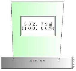 北根黒松 建築条件なしの土地画像