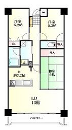 間取図画像 3LDK