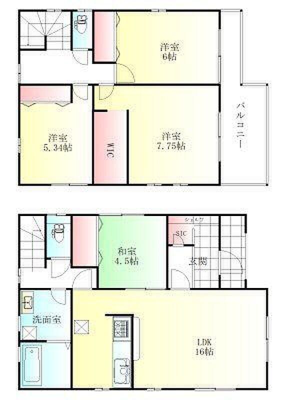 間取図（平面図）