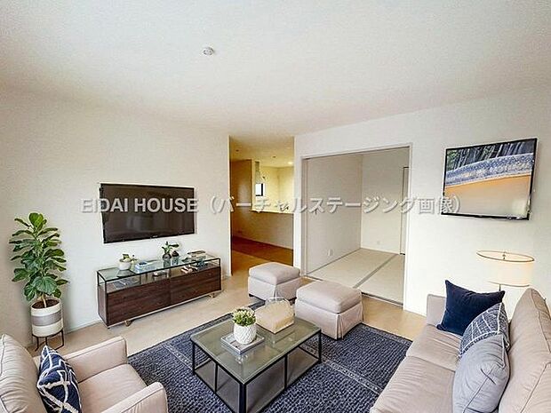 バーチャルステージング画像