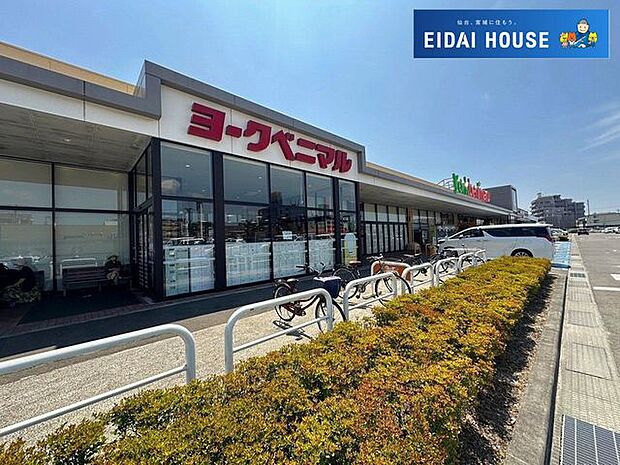 ヨークベニマル仙台六丁の目店 徒歩13分。 970m