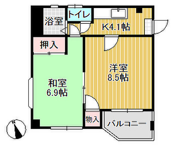 同じ建物の物件間取り写真 - ID:216001944793