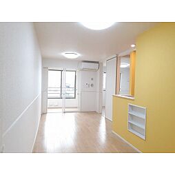 ヴィラージュ　プルミエールI 203 2階2LDKのリビング/ダイニング