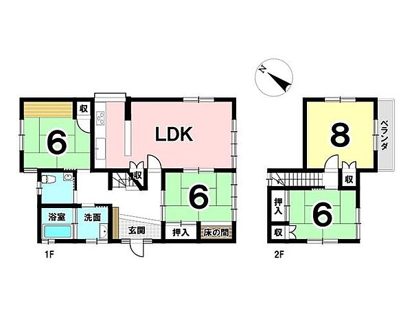 間取り：321000061654