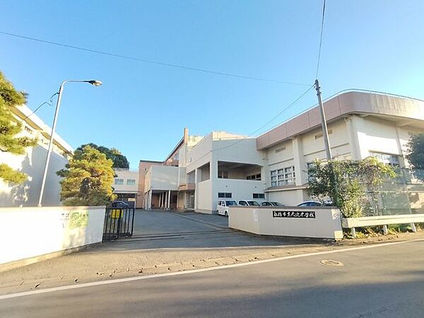 船橋市立大穴中学校　17分1.3km 1300m