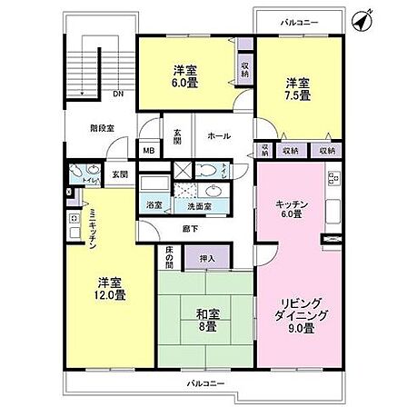 図面では分かりにくい広さ感。大きな家具の配置など、現地で体験してみて下さい。