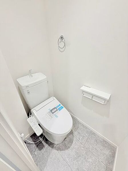 お手洗いも新品交換済みです。