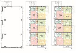 すいかアパートメントの間取図画像