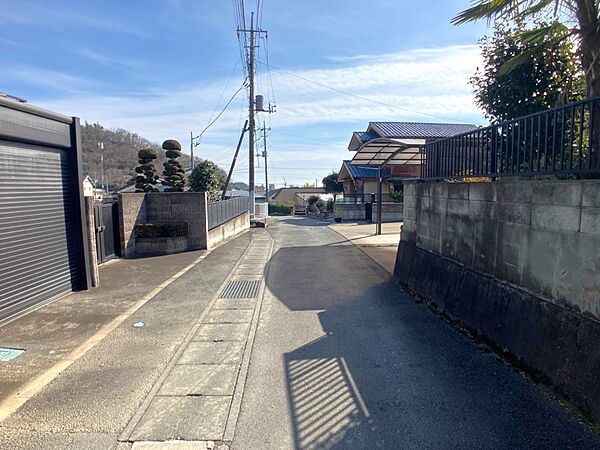 前面道路