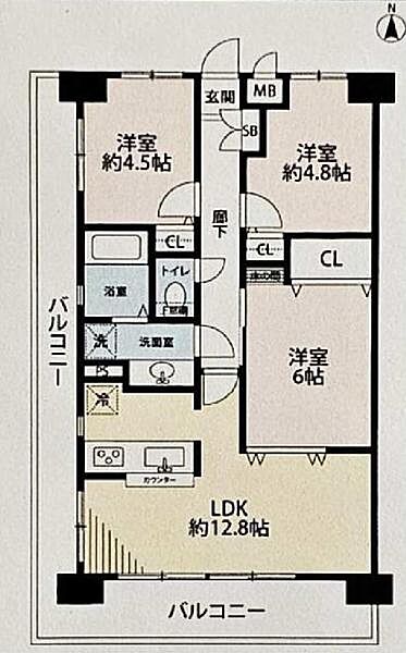 間取り：312001129605