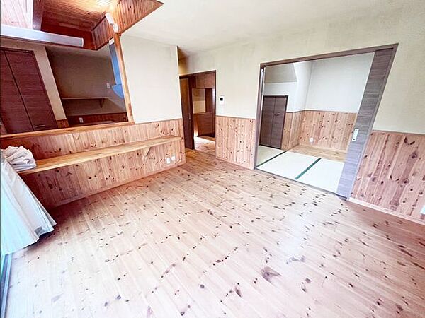 広々としたリビングで家族団らんステキな時間を過ごせます
