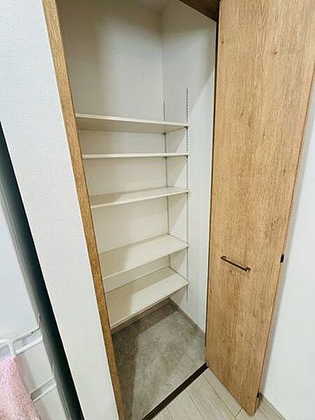 収納スペース充実！荷物もスッキリと片付きます