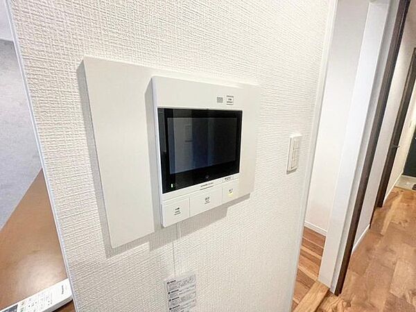TV付きインターホンが設置されているので防犯面でも安心です