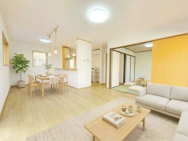 ＼＼2026年10月リフォーム済み／／オール電化住宅！【AIで家具を配置しております。※あくまでもイメージ画像になります。】