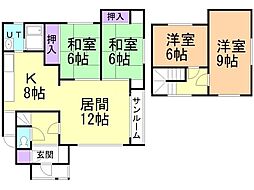 長橋3丁目貸家(22-13)