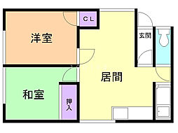 長谷川アパート 2階