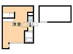 RADN1 1Kの間取図画像