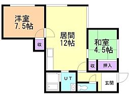 サンハイム奥沢 2階